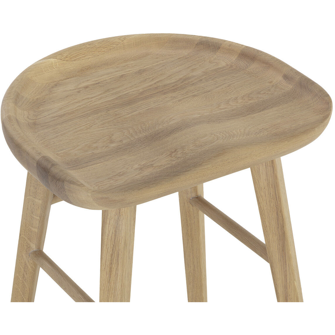Dominic 26.5 inch Light Oak Counter Stool
